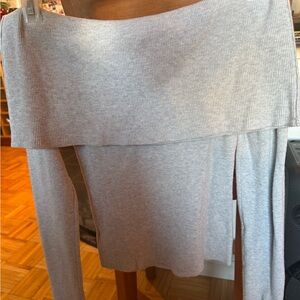 Wilfred Light Gray Knit Top